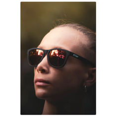 Gafas Chill STM 2.0 Mate Negras-Rojo