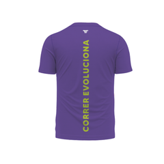 Camiseta Morado-Verde
